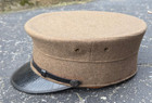 Enlisted Us M1902 Wool Cap Wicker Frame Rimless Buttons Pre Wwi Od Olive Drab
