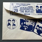 The Beatles Aug 29  65 Hollywood Bowl Concert Ticket Envelope  unused  Free Shpg