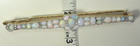 Antique 1920 s Opal Diamond Barrette 14ky Platinum 6 59cttw 4 17  X  55  Egl Usa
