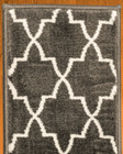  sydney  Cotton Gray  Carpet Stair Treads  9  X 29   Set Of 13 With Adhesive