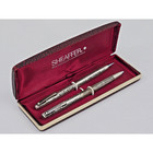 Vtg Sheaffer Sterling Silver Women   s Executive Pen   Pencil Set W  Original Case
