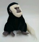 Dakin Black And White Colobus Monkey - Plush 9  Monkey 1984 - Great Condition 
