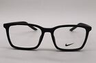 New Nike 7256 001 Matte Black Grey Designer Authentic Frames Eyeglasses 54-17