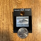 Vintage Crater Lake Oregon National Park Lapel Pin Pinnacle Designs