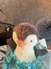 London Peanut Penguin Medium Plush Stuffed Animal 9  Soft Toy Bashful