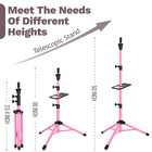 Wig Stand Tripod 50 Inch Metal Wig Mannequin Head Tripod Stand For Hairdressing 