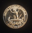 1972 S Washington Quarter Gem Proof Cn-clad 