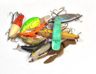 Lot Of Vintage Beater Fishing  Lures