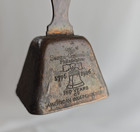 Lot Of 5 Antique Advertisement Souvenir Metal Bells Phila Kutztown Charleston