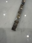 Vintage Mexico Sterling Silver 925 Turquoise Inlay Bracelet Taxco