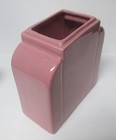 Vintage Haeger Floral Pink Art Deco Art Pottery Vase W label-exc -l  k 
