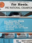 Unc Tar Heels Men   s Basketball Collectible Train Set- Championship Express