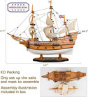 Sailingstory Wooden Model Ship Mayflower 1 60 Scale Replica Sailing Ship Model S