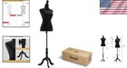 Mini Adjustable Dress Form Mannequin With Tripod Base For Display     Size 2-4