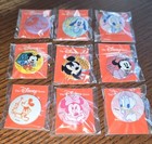 Lot Of 42 Disney Store Japan Countdown To 2000 Badge Button Pins Plus 5 Us Bages