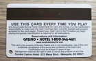 Eureka Casino Mesquite  Nevada Slot Card