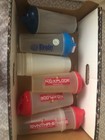 Lot Of 11 Shaker Bottles And 4 Thermos  both New And Used 