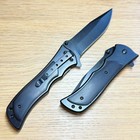 9  Luxury Black Wood Tactical Spring Assisted Folding Pocket Knife Blade Quality