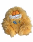 Rare Vintage Dakin Garfield Cat Plush Fluffy Bow Tie Fuzzy Long Haired 1978 1981