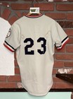 1973 Mlb Cleveland Indians Guardians Oscar Gamble  23 Game Worn Baseball Jersey