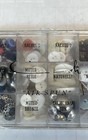 Assorted Sewing Buttons Lot W  Case