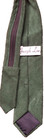 Boys 12 Inch Green Corduroy  Zipper Necktie