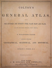 1857 Colton Atlas Map   The Cities Of Pittsburg   Cincinnati    14x17  - 528
