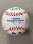 Juan Marichal Signed Stat Ball Rawlings Omlb Baseball Jsa - 14 Inscriptions