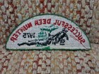 Rare Authentic 1975 Michigan Successful Deer Hunter Patch 1st Years 