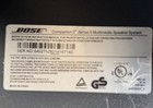 Bose Companion 3 Series Ii Multimedia Speaker System Complete