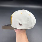 New Era Kyle Busch Nascar M ms Snapback Hat 9fifty  Cream Beige Brown One Size