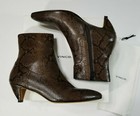 Nib Vince Meta Bootie In Cognac Size 6  6 5  7  7 5  8 5  9  450