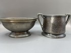 2 Piece Vintage Rare Prince George Hotel  New York  Ny  Soldered Silver