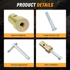 11398 Hemming Handle Plugs   Bolts   11397 Pull Pins For Tapco Siding Brake    