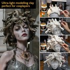 Mearcooh Modeling Air Dry Foam Clay White Cosplay Magic 500g 500g 