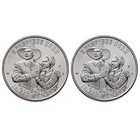 Mayflower Compact 1776-2026 Uncirculated Quarter Rolls Set    Both P   D Mint  