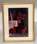Elvin Jones Photo By Mitsuhiro Sugawara With Business Card