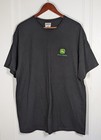 John Deere T Shirt Mens Xl Black Green Tractor Whats In Your Barn Work Wear Farm