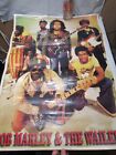 Vintage Bob Marley   The Wailers Rare Band Poster Thick Cardstock  21  X 29  O87