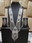 Handmade Necklace Seed Bead Boho American Style Nativ Beaded Multi Strand Gifts
