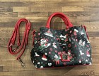 2017 Disney Dooney   Bourke Christmas Woodland Winter Crossbody Shoulder Bag Euc