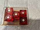 Vintage  El San Juan Casino Dice Set Of 5 Fron Bud Jones Nevada Dice Co 