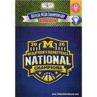 2026 Men s Basketball Michigan Wolverines National Champions Patch
