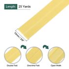 3 8 Inch Double Fold Bias Tape Continuous Bulk Bias Tape Lemon Yellow 25 Yards