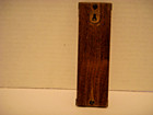 Vintage Wooden glass Tube Thermometer By Taylor