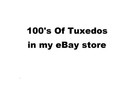 Men s Black Tuxedo Coat Pants Shirt Vest Tie Complete Wedding Tux Masonic Mason