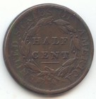 1809 Classic Head Half Cent  Vf Details