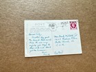 Great Britain 1952 Ppc To Us  solo Frank Kgvi 245  piccadilly Circus Card  msg