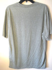 Euc- Team Canada Gray Polyester Men   s Size Large Hockey Logoed Tee- Ships Free 