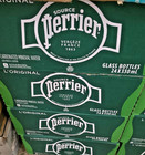Perrier Natural Mineral Carbonated Water  11 Oz Glass Bottles - Pack Of 12